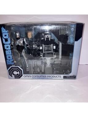 NECA Robocop Omni Consumer Products Chair Deluxe Box Set 7" Action Figure NEW